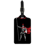 Spartan Warrior Print Luggage Tag
