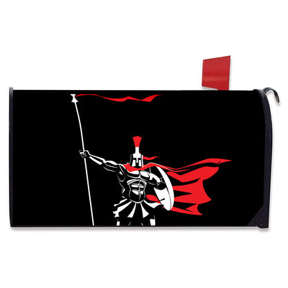 Spartan Warrior Print Mailbox Cover