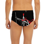 Spartan Warrior Print Men's Briefs