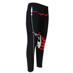 Spartan Warrior Print Men's Compression Pants