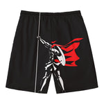 Spartan Warrior Print Men's Swim Trunks