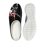 Spartan Warrior Print Mesh Casual Shoes