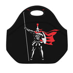Spartan Warrior Print Neoprene Lunch Bag