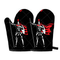 Spartan Warrior Print Oven Mitts