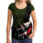 Spartan Warrior Print Pet Sling Carrier