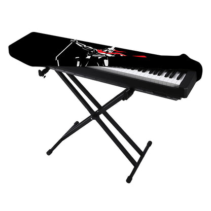 Spartan Warrior Print Piano Keyboard Cover