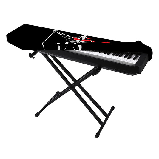Spartan Warrior Print Piano Keyboard Cover