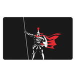 Spartan Warrior Print Polyester Doormat