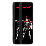 Spartan Warrior Print Refrigerator Handle Covers