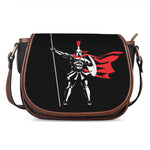 Spartan Warrior Print Saddle Bag