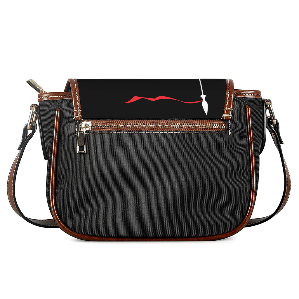 Spartan Warrior Print Saddle Bag