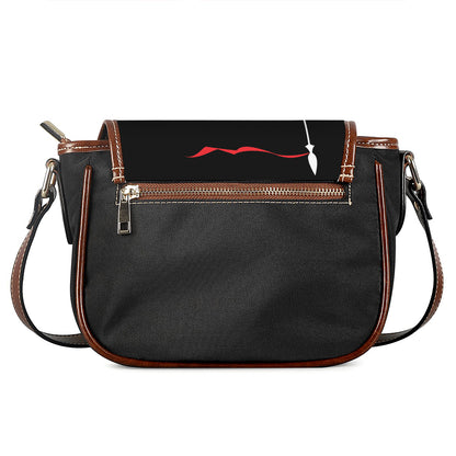 Spartan Warrior Print Saddle Bag