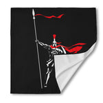 Spartan Warrior Print Silk Bandana