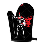Spartan Warrior Print Single Oven Mitt
