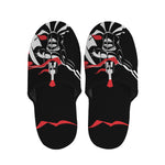Spartan Warrior Print Slippers