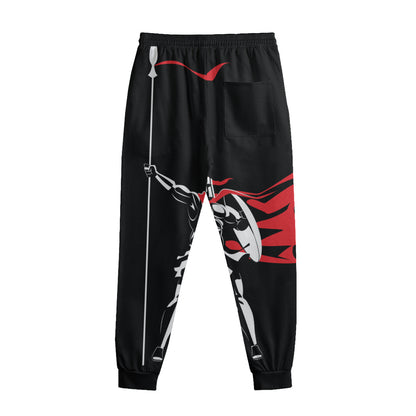 Spartan Warrior Print Sweatpants