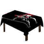 Spartan Warrior Print Tablecloth
