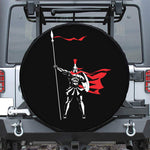 Spartan Warrior Print Tire Cover