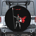 Spartan Warrior Print Tire Cover With Camera Hole