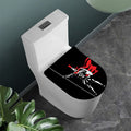 Spartan Warrior Print Toilet Lid Cover