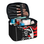 Spartan Warrior Print Travel Makeup Bag