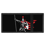 Spartan Warrior Print Trifold Wallet