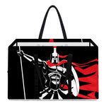 Spartan Warrior Print Utility Tote Bag