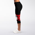 Spartan Warrior Print Women's Capri Leggings