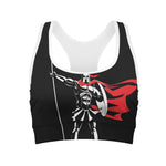 Spartan Warrior Print Women's Sports Bra