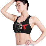Spartan Warrior Print Women's Sports Bra