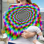 Spiky Psychedelic Optical Illusion Baby Seat Cover