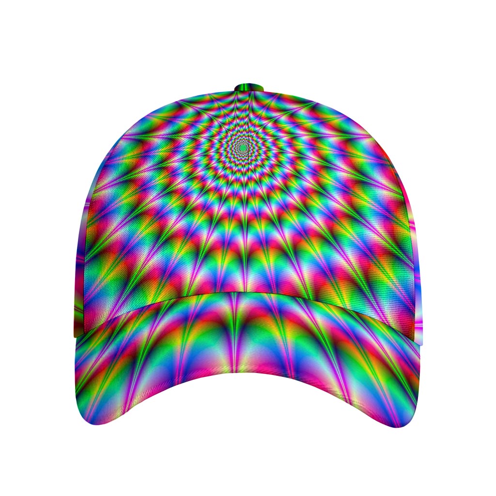 Spiky Psychedelic Optical Illusion Baseball Cap
