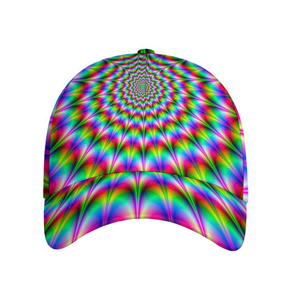 Spiky Psychedelic Optical Illusion Baseball Cap