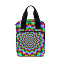 Spiky Psychedelic Optical Illusion Bible Tote Bag