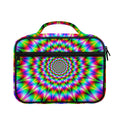 Spiky Psychedelic Optical Illusion Briefcase Bible Bag