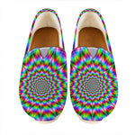 Spiky Psychedelic Optical Illusion Casual Shoes