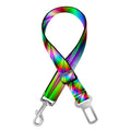 Spiky Psychedelic Optical Illusion Dog Seat Belt