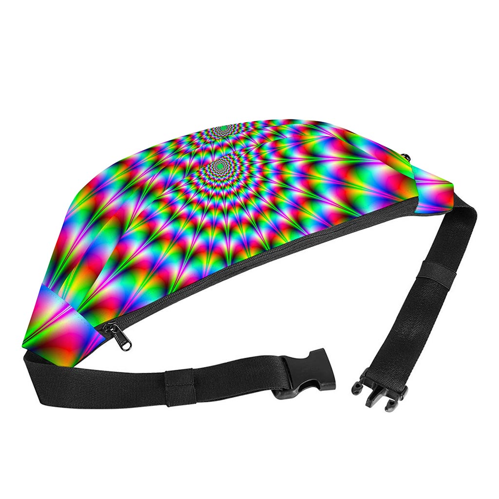 Spiky Psychedelic Optical Illusion Fanny Pack