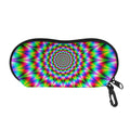 Spiky Psychedelic Optical Illusion Glasses Case
