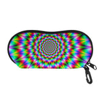 Spiky Psychedelic Optical Illusion Glasses Case