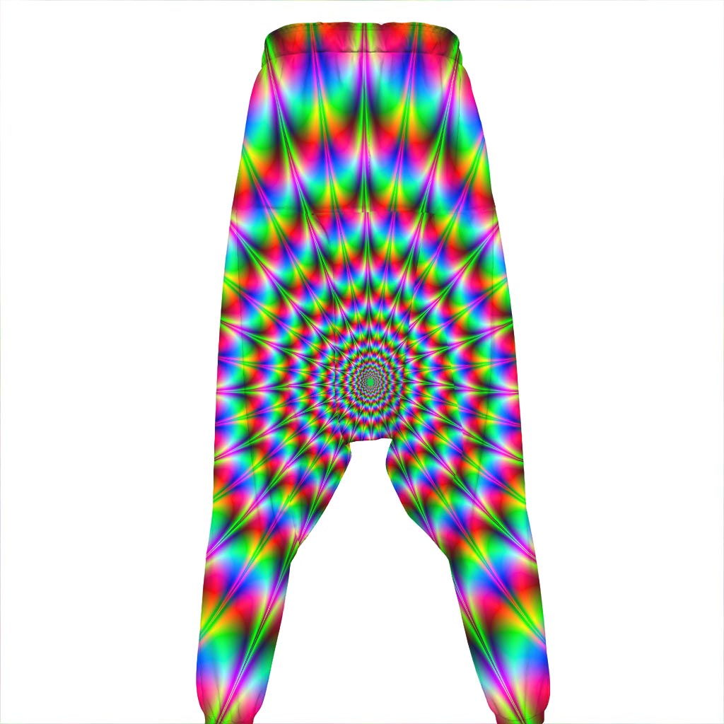 Spiky Psychedelic Optical Illusion Hammer Pants