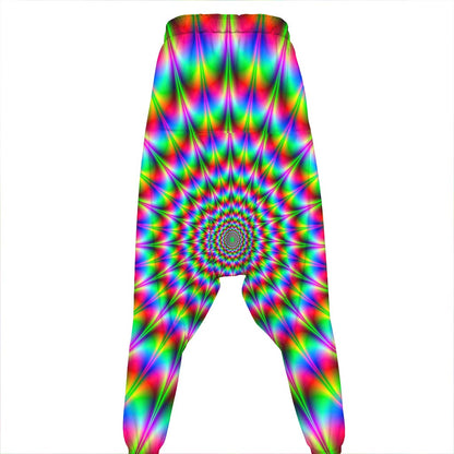 Spiky Psychedelic Optical Illusion Hammer Pants