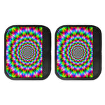Spiky Psychedelic Optical Illusion Handle Covers