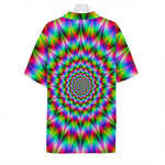 Spiky Psychedelic Optical Illusion Hawaiian Shirt