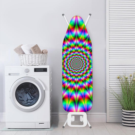 Spiky Psychedelic Optical Illusion Ironing Board Cover