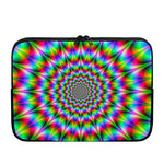 Spiky Psychedelic Optical Illusion Laptop Sleeve