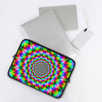 Spiky Psychedelic Optical Illusion Laptop Sleeve