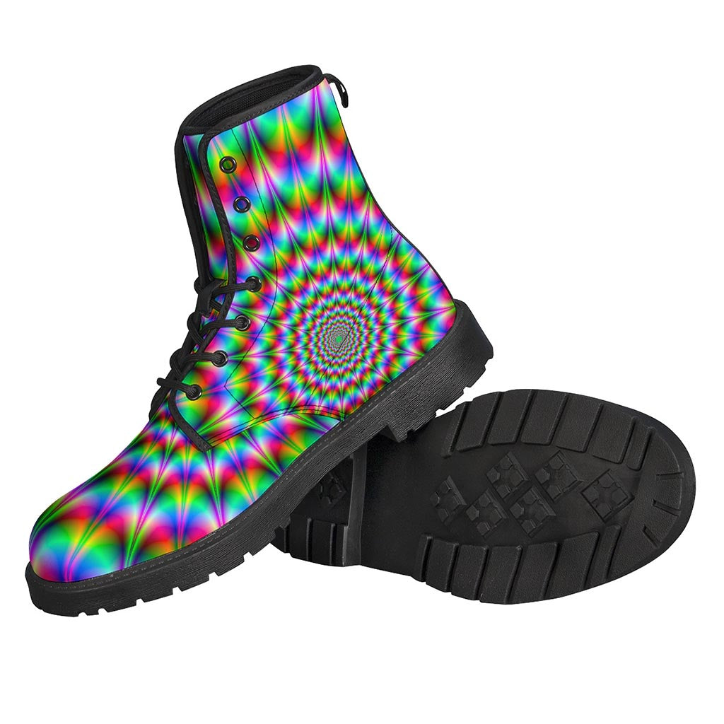 Spiky Psychedelic Optical Illusion Backpack