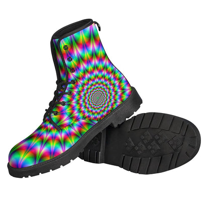 Spiky Psychedelic Optical Illusion Backpack