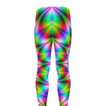 Spiky Psychedelic Optical Illusion Men's leggings